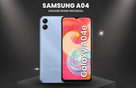 Samsung Galaxy A04e , Ditenagai Performa Mumpuni Berkat Chipset MediaTek Helio G35