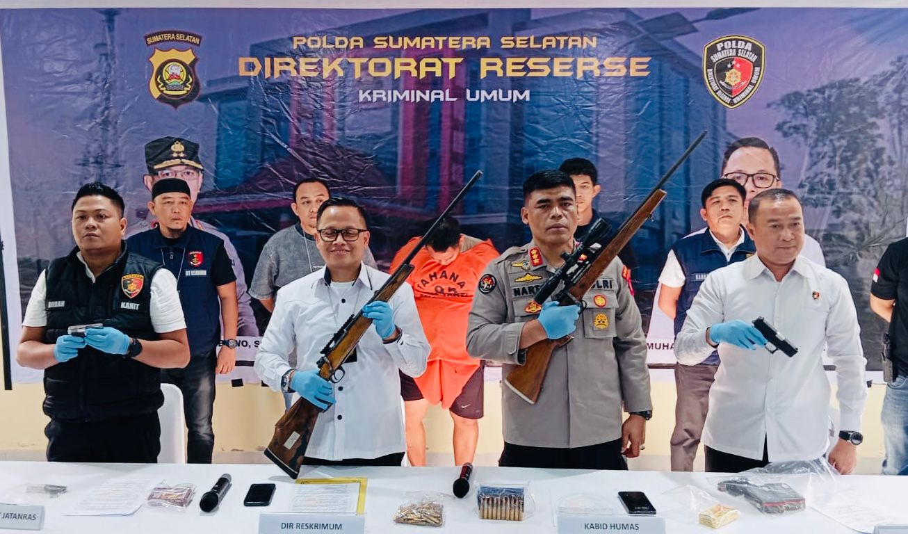 Oknum ASN Kementerian Miliki 4 Senpi, 5 Magazin dan Ratusan Butir Peluru