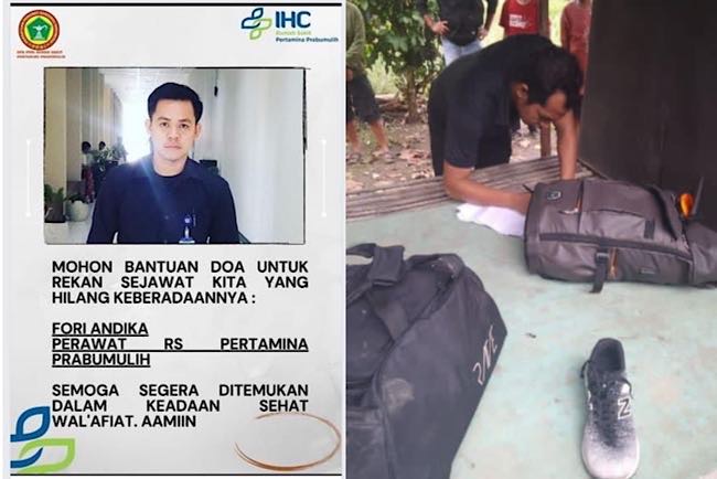 Fitra Ardiansyah Membenarkan, Fori Perawat yang Dikabarkan Hilang Karyawan RS Pertamina di Kota Prabumulih 