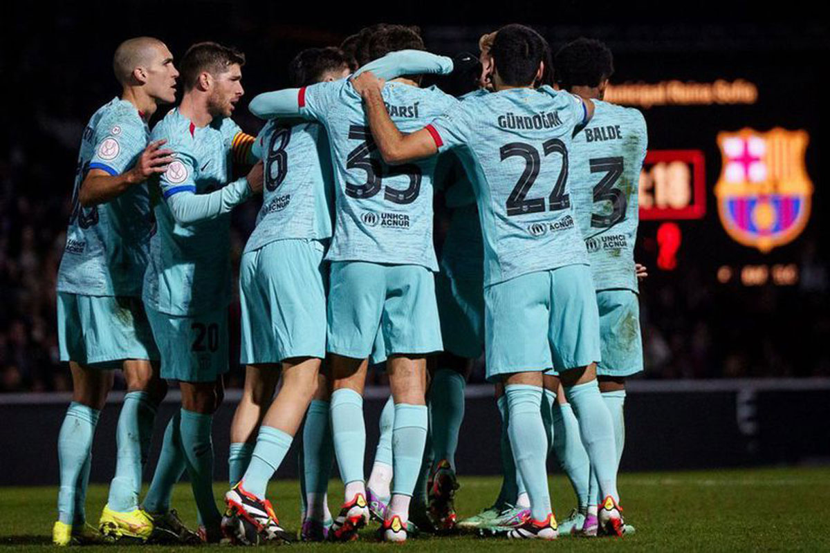 Tertinggal Lebih Dulu, Barcelona Taklukkan Unionistas de Salamanca 3-1 di Copa del Rey