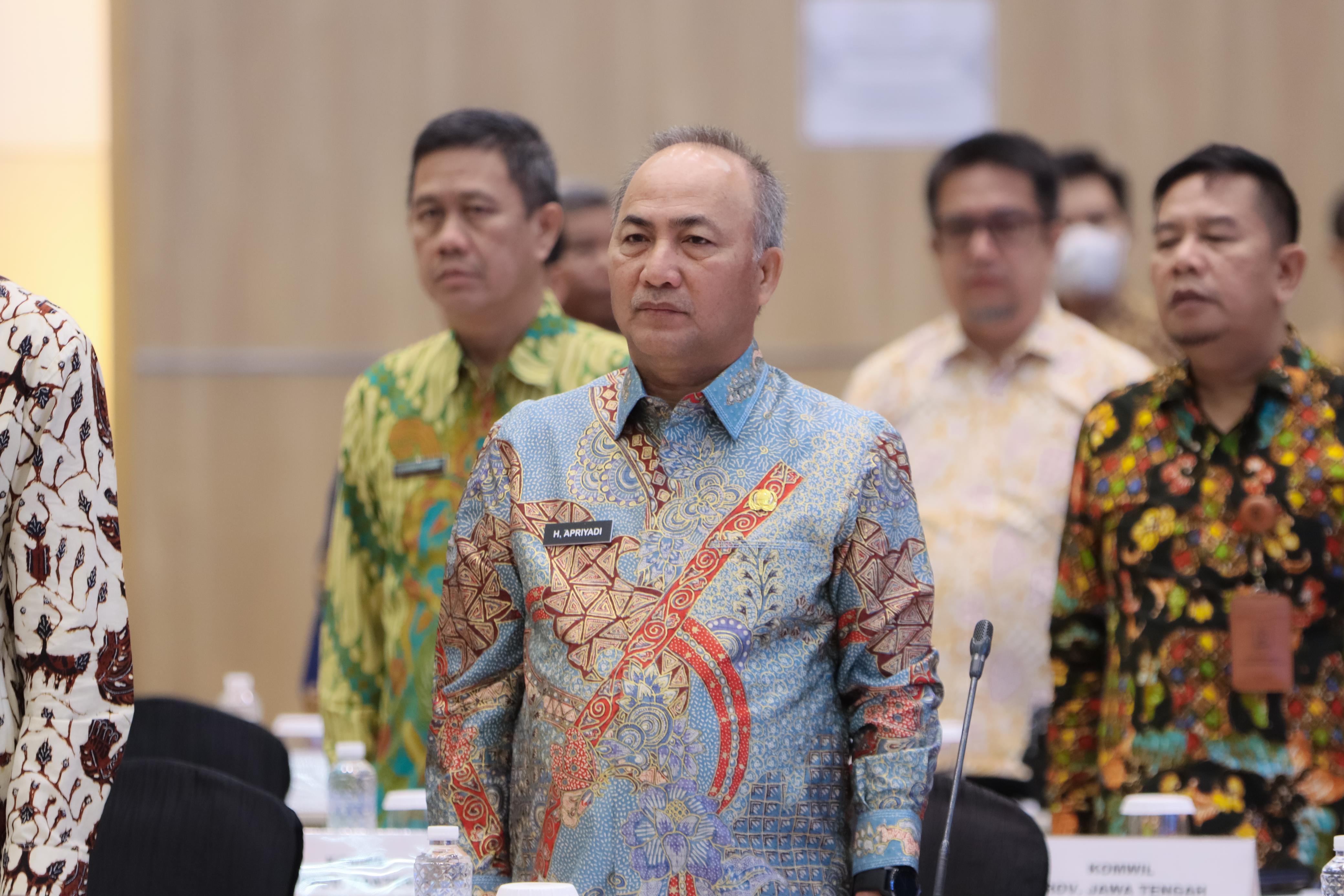 Sekda Muba Apriyadi Hadiri Rakernas Forsesdasi Tahun 2025