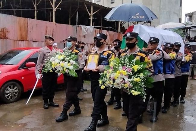 Kronologi Aipda Sofyan Selamatkan Temannya Sedang Apel di Polsek Astanaanyar Hingga Banyak Korban Selamat