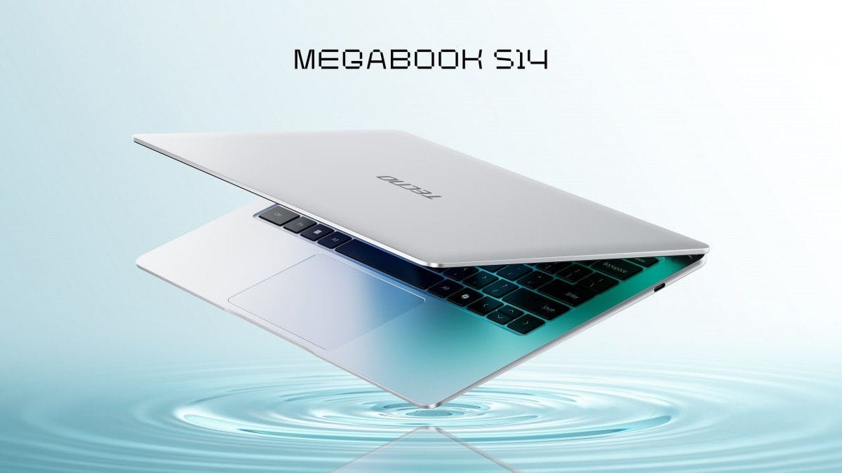 Tecno Megabook S14 Meluncur: Laptop Layar OLED 14 Inci yang Punya Performa Tangguh Chipset Snapdragon X Elite 