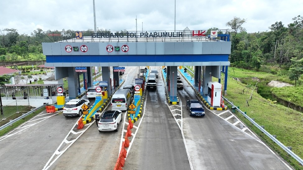 Selama Libur Tahun Baru Islam, Trafik Tol Trans Sumatera Meningkat 37, 93 Persen
