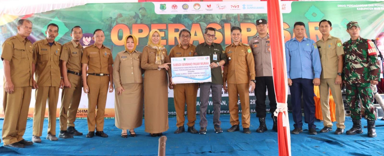 Pemkab Muba Gelar OP Beras Premium di Lawang Wetan, Komitmen Nyata Ringankan Beban Warga