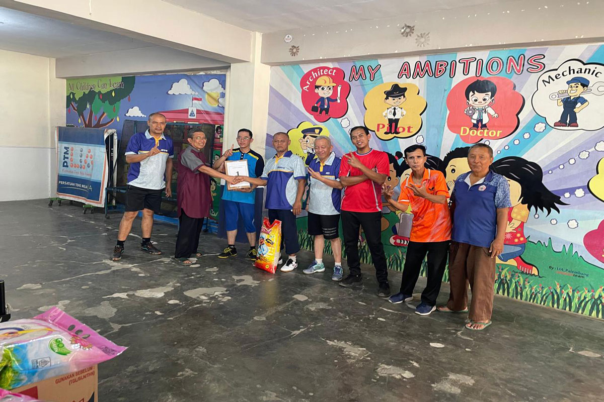 Edwin/Riswanto Juara Turnamen Mini PTM LIA Palembang