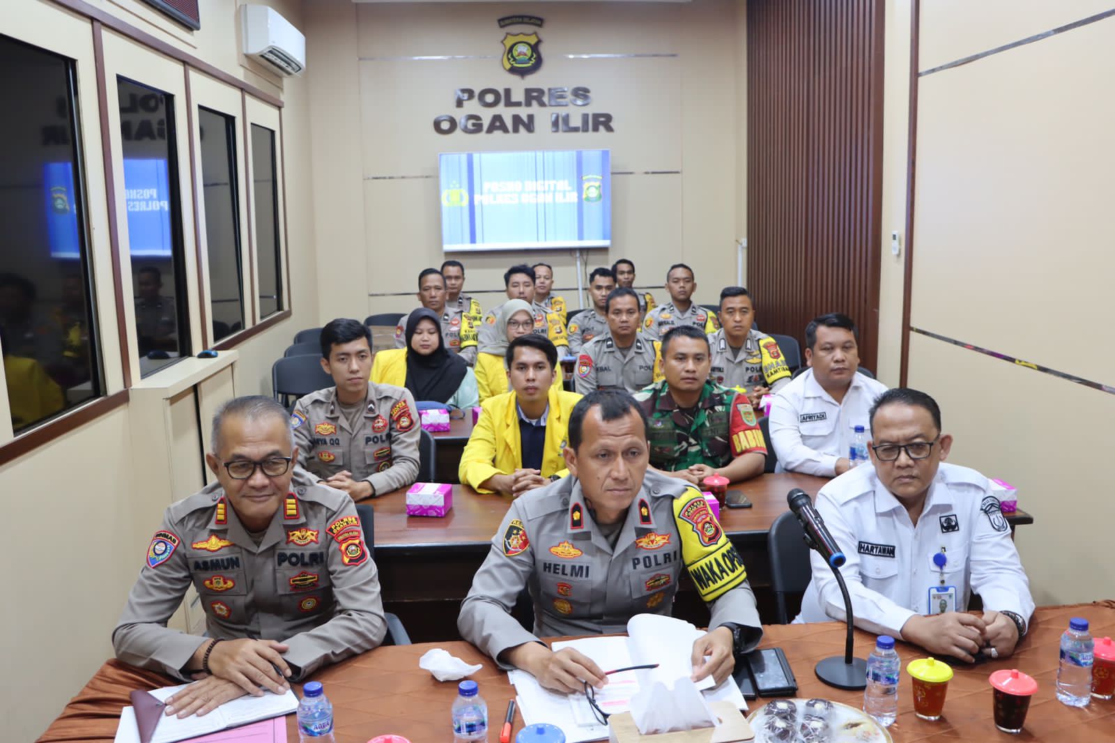  Polres Ogan Ilir Gelar Penyuluhan Pencegahan  dan Penanganan Teroris