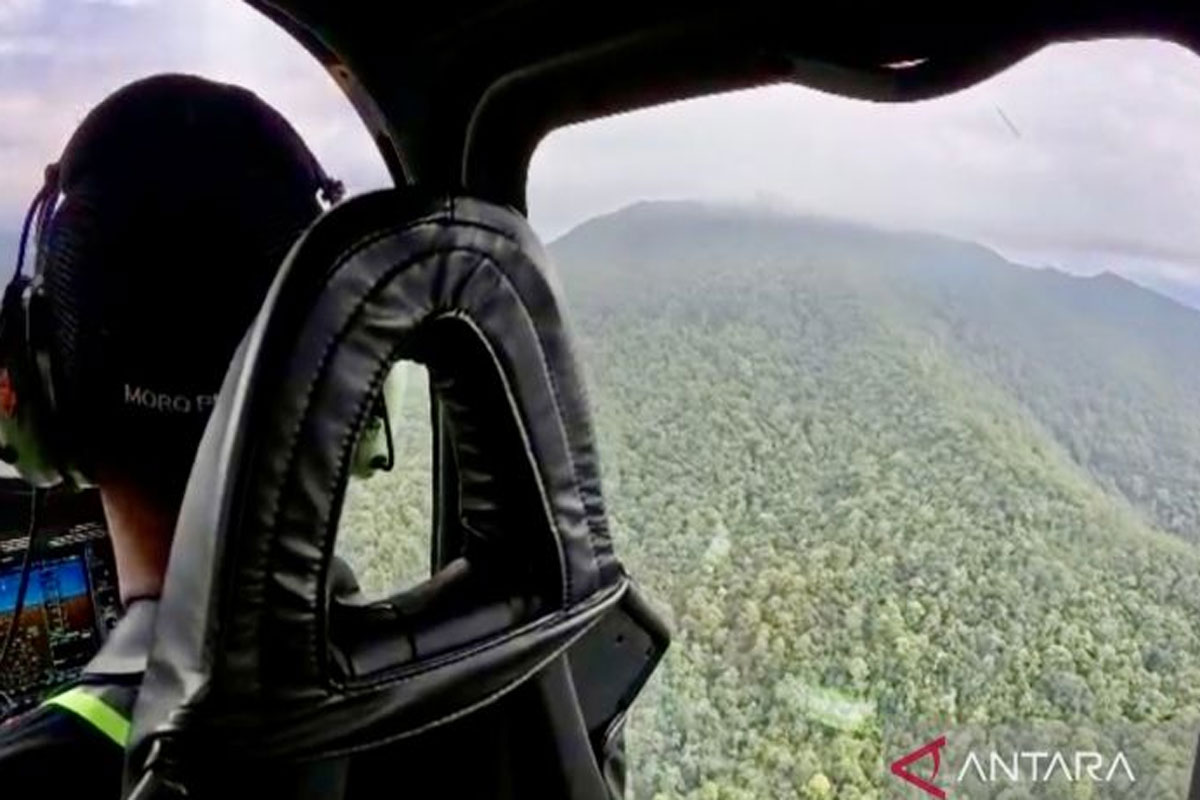 Sebelum Meledak, Petani Melihat Helikopter Sempat Mengeluarkan Asap Putih di Gunung Mandin