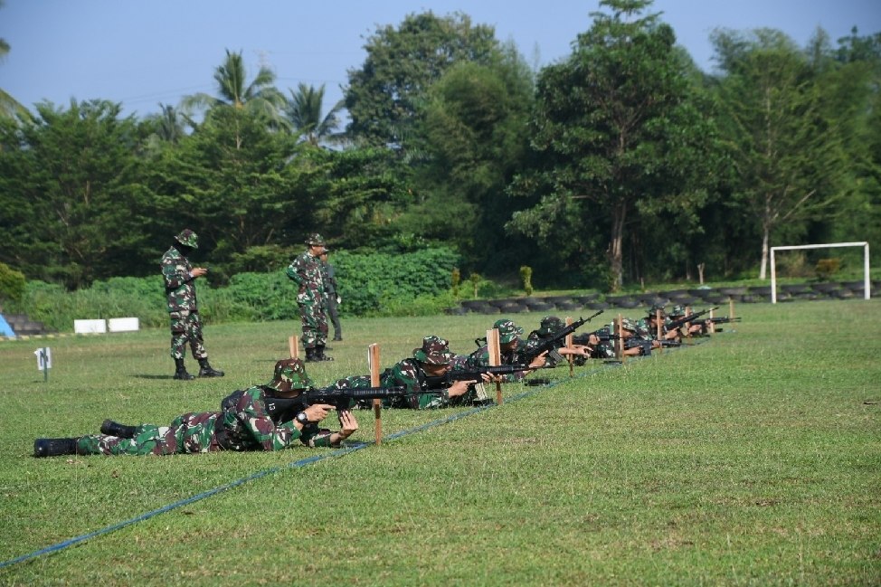 Korem 044/Gapo Gelar Latbakjatri Semester I TA. 2025