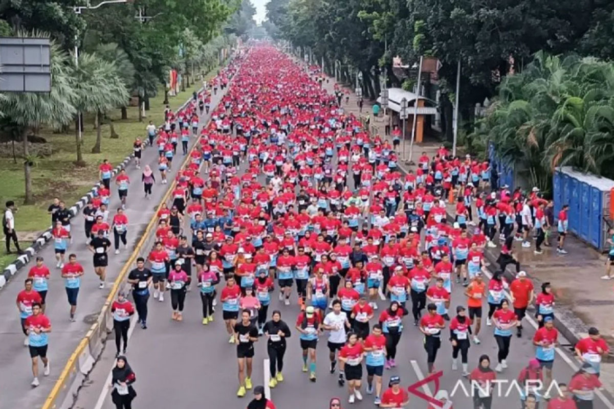 Lepas Peserta JAKIM 2025, Gubernur DKI Berharap Jadi Destinasi Wisata Olahraga
