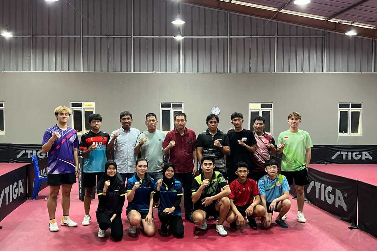Ketum PB PTMSI Tinjau Pelatnas Tenis Meja SEA Games 2025