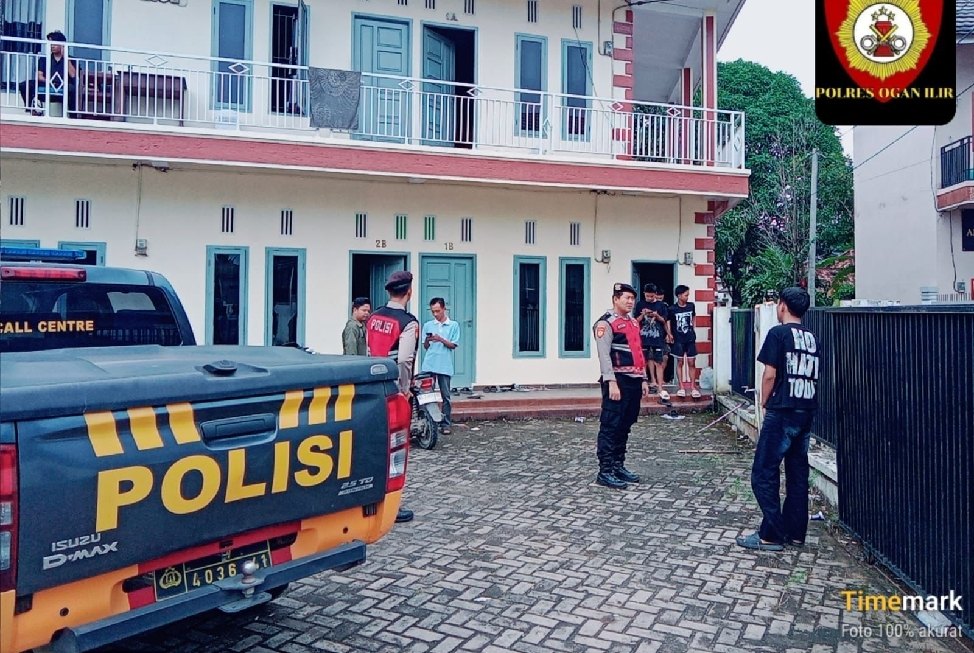 Pastikan Tidak Ada Kegiatan Premanisme , Unit Patroli Sat Samapta Polres Ogan Ilir Intensifkan di Lokasi Rawa