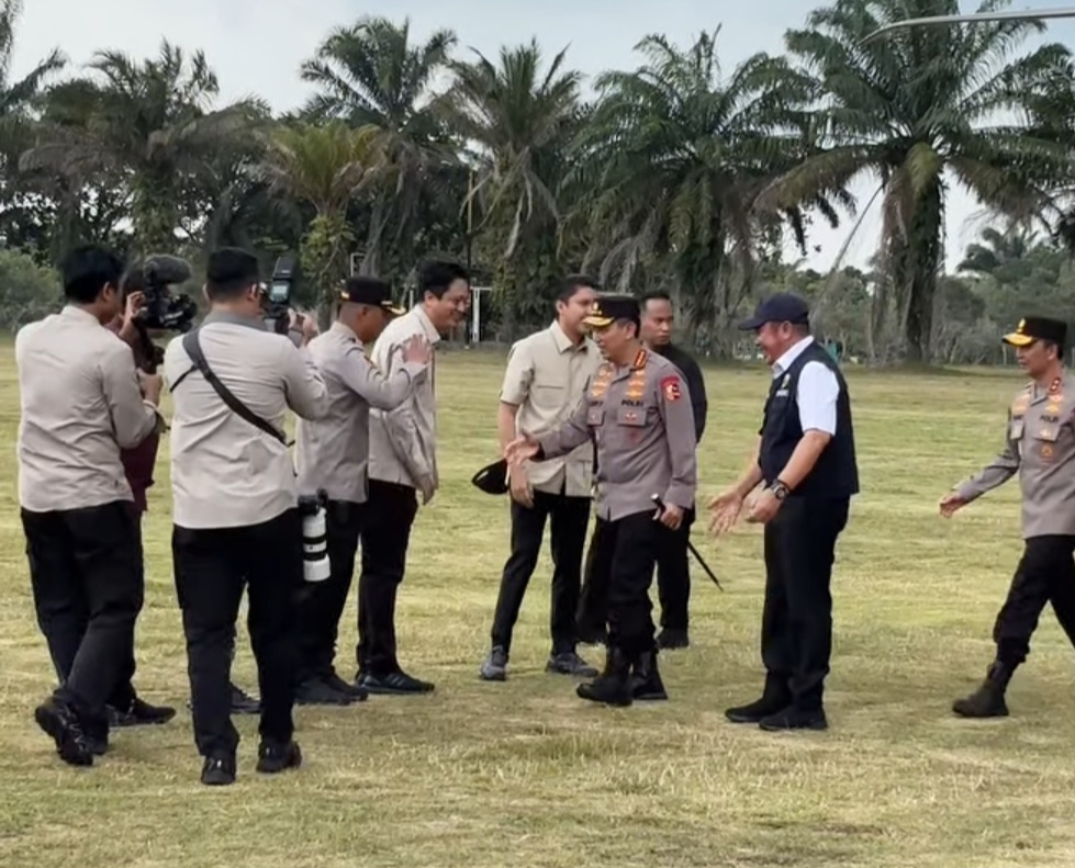 Bupati  Ogan Ilir  Sambut Kunker Kapolri , Lakukan Penanaman Perdana Jagung