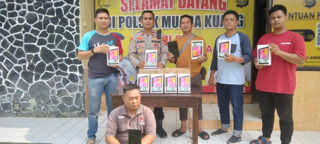 Lebaran ke Enam, Satpam SMKN 1 Muara Kuang Mencuri 35 Komputer  Ditangkap