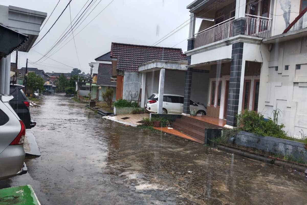 Seperti Bogor, Palembang Diguyur Hujan Seharian