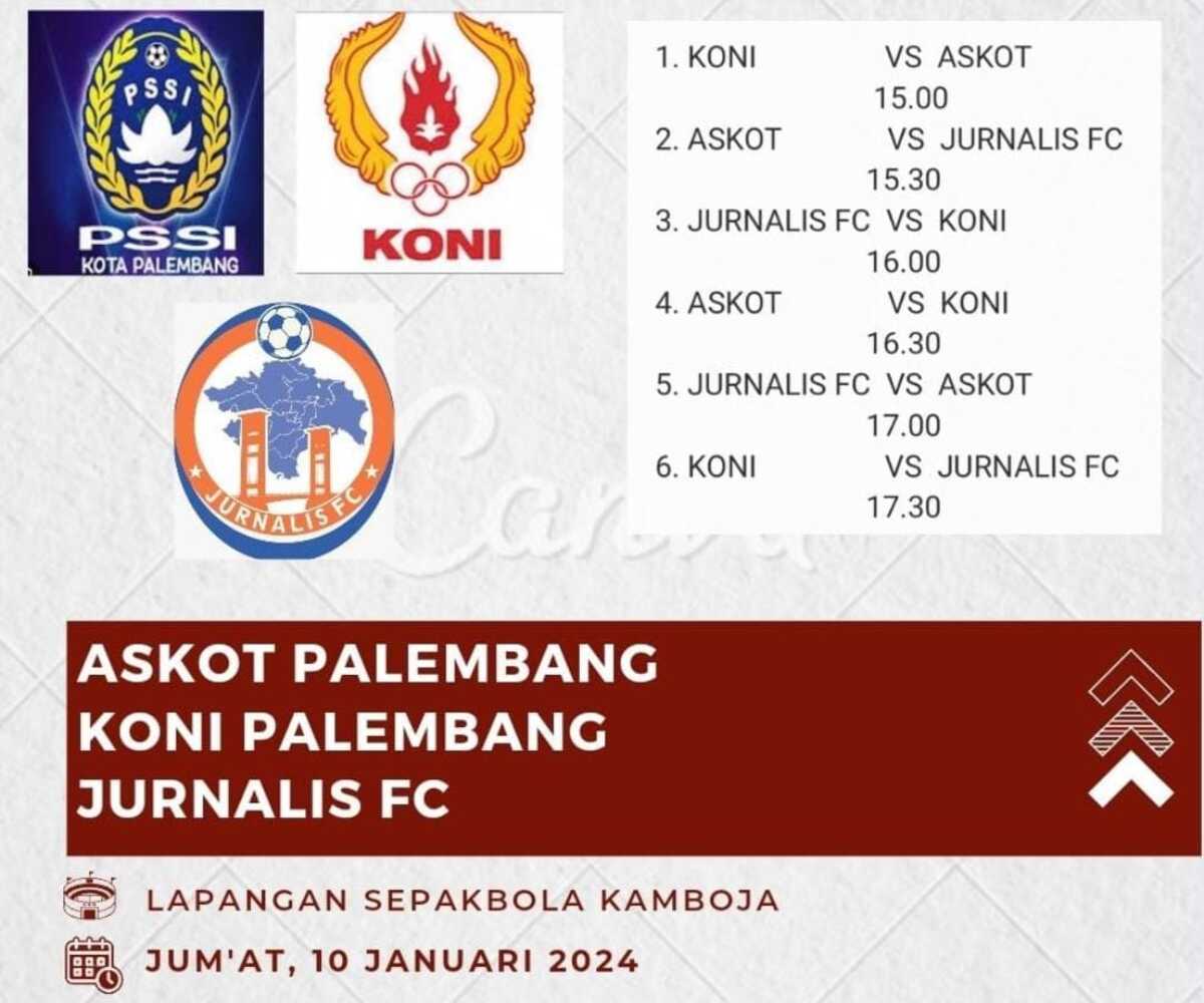 Hari ini Trofeo Match KONI Palembang Digelar