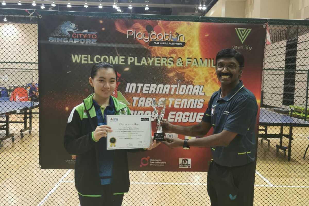 3 Petenis Meja Indonesia Juara di Singapura