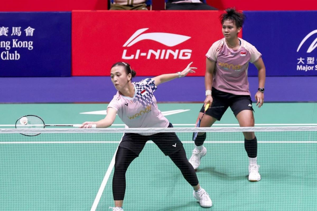 Ganda Putri Indonesia tak Bersisa di Babak 16 Besar Hong Kong Open 2025