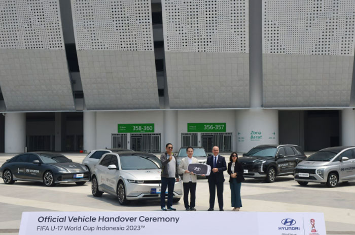 Peduli Piala Dunia U-17 2023, Hyundai Bantu Kendaraan Operasional Panitia