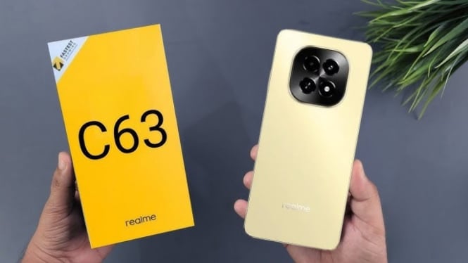 Realme C63: HP Entry Level yang Dibekali Fast Charging 45 Watt