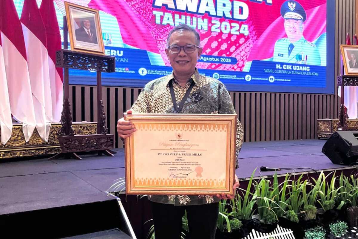 PT OKI Pulp & Paper Mills Juara Paritrana Award Tingkat Sumsel