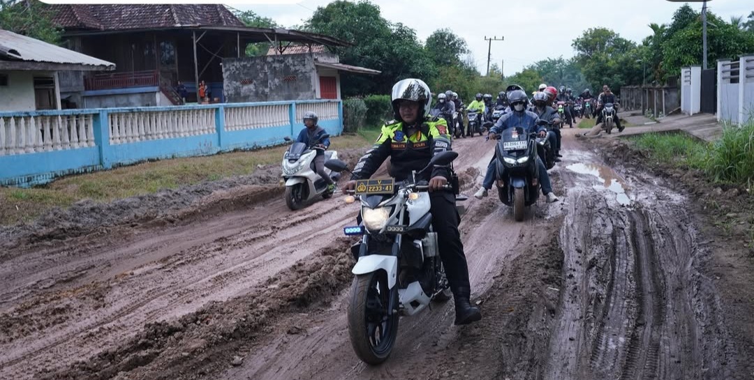 Bupati Panca Dampingi Gubernur  Sumsel Tempuh 160 KM Melintasi 10 Kecamatan di Ogan Ilir