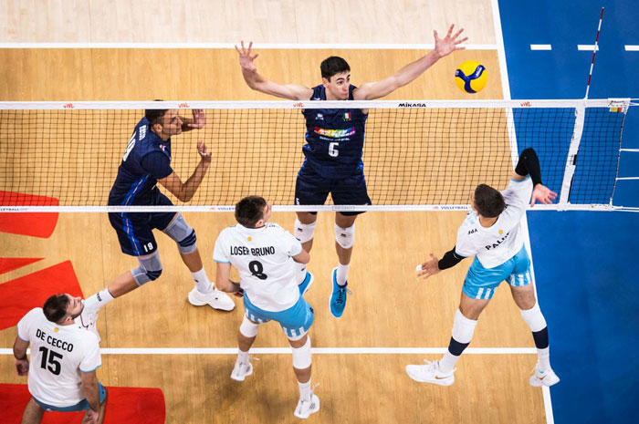 Perempat Final VNL 2023: Italia Hancurkan Argentina 