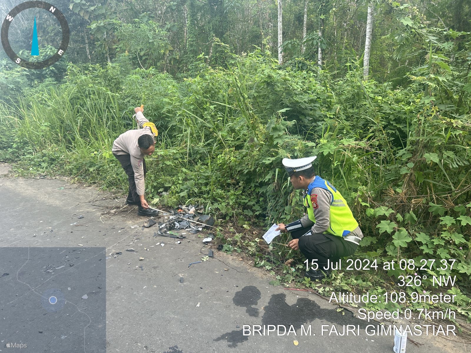 Dua Pelajar di Lubuklinggau Kritis Usai Lakalantas