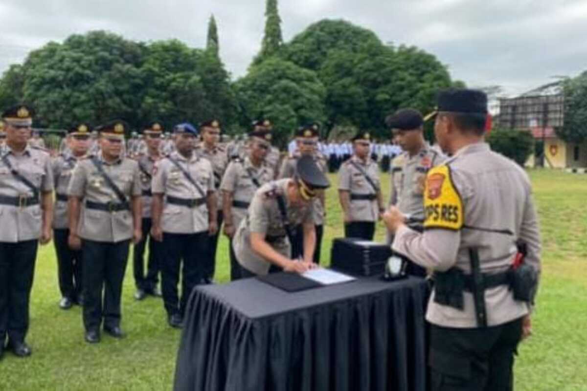 Jabatan Perwira Polres Banyuasin Mutasi, Kabagren Jadi Wakapolres Prabumulih