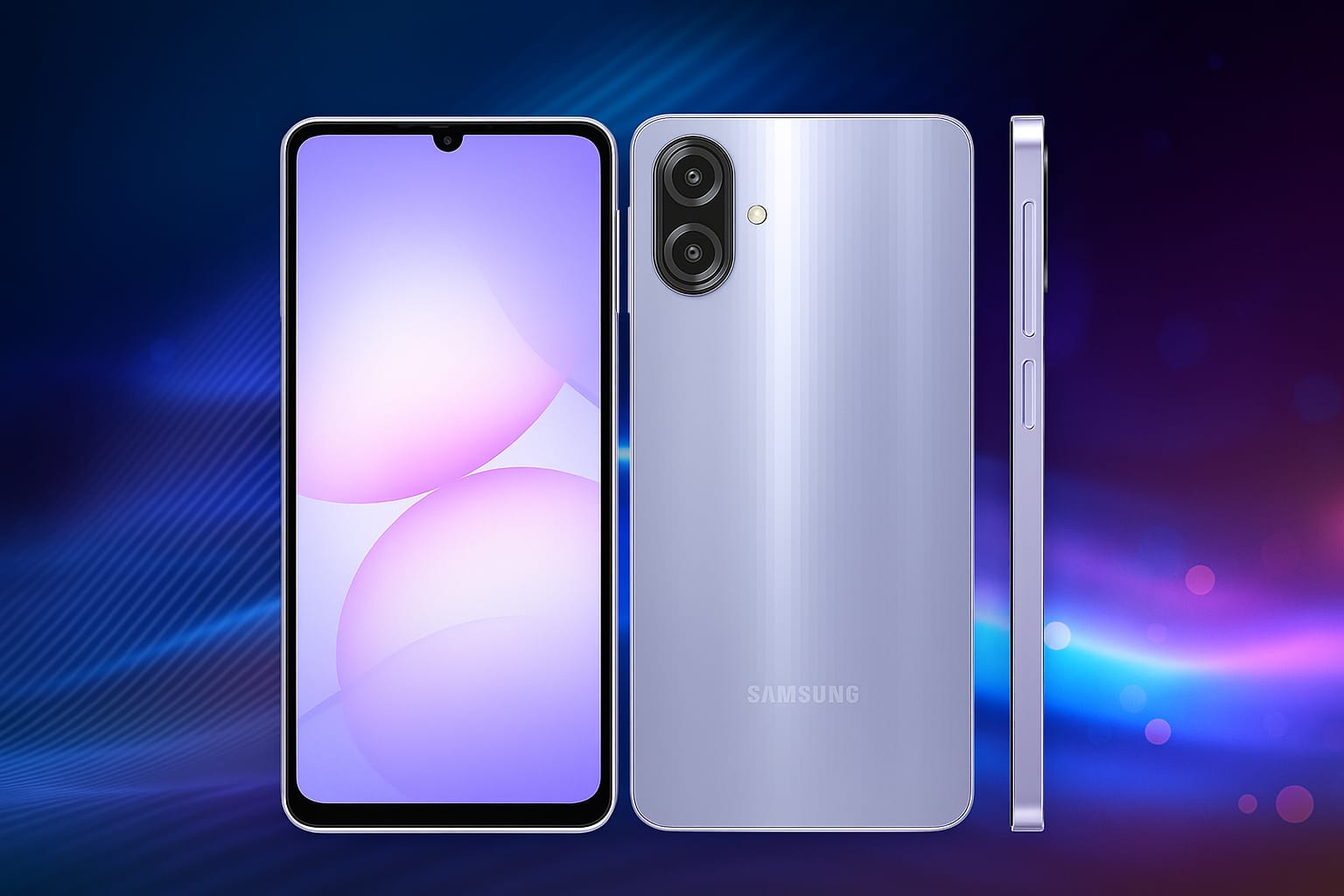 Samsung Galaxy A07 : Desain Minimalis dengan Tampilan Layar Luas