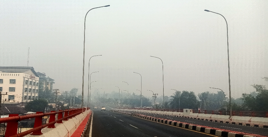 Prakiraan Cuaca Sumsel Hari ini, 4 Wilayah Potensi Karhutla dan Kabut Asap