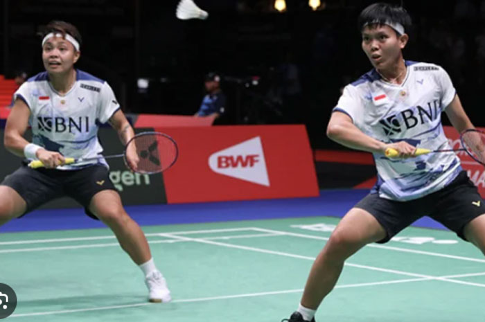 Apriyani Rahayu/Siti Fadia Melaju ke Final Kejuaraan Dunia BWF 2023