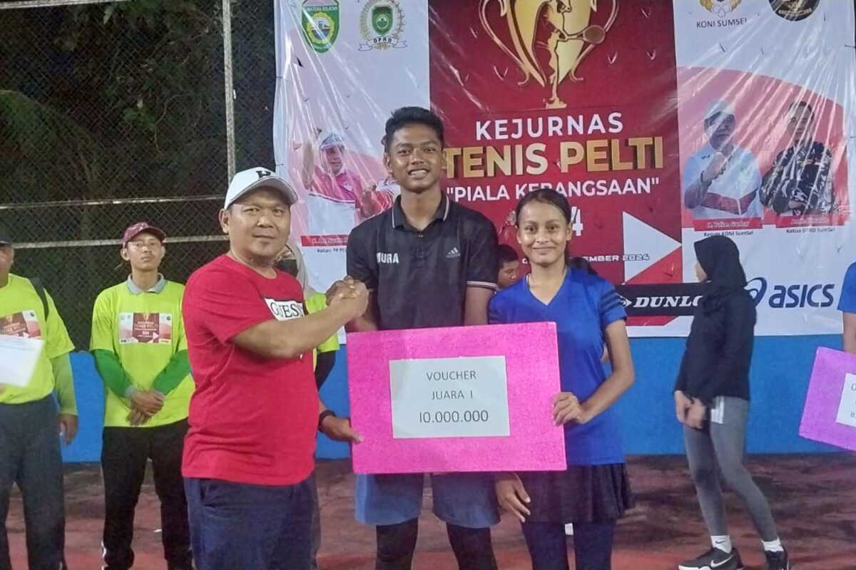 Petenis Sumsel Wakili Sumbagsel Babel di Kejurnas Tenis Piala Presiden