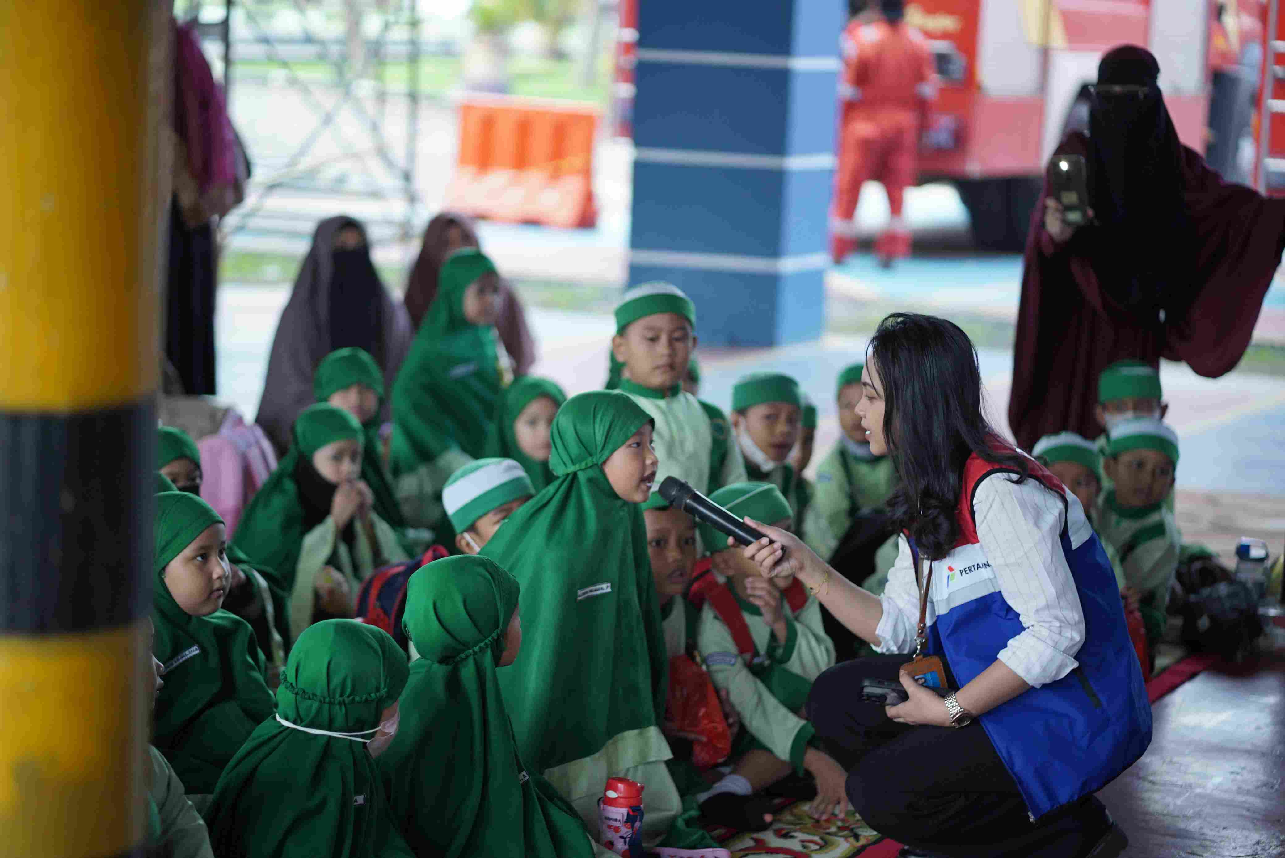 Tumbuh Kembangkan Anak Tk, Pertamina Edukasi Migas dan Kampanye HSSE.