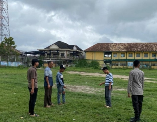 Polsek Tanjung Raja Patroli Sasar Remaja ABG Hindari Isap Lem Aibon