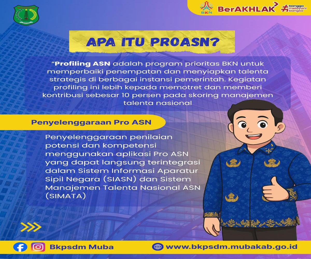 524 ASN Muba Bakal Ikuti Profiling di BKN Palembang