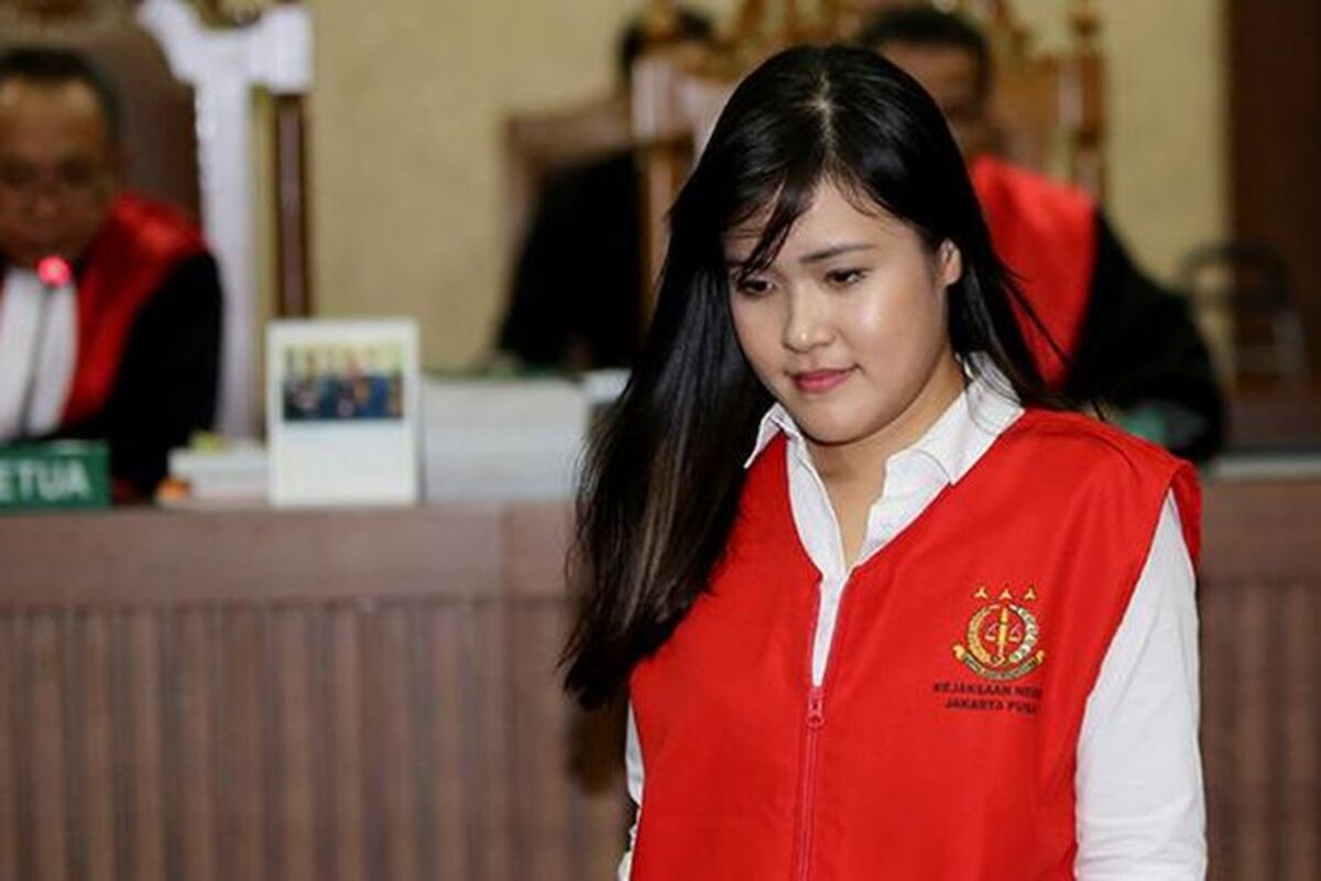 Jessica Kopi Sianida Terima PB, Wajib Lapor Hingga 2032