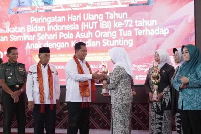 Hadiri HUT IBI ke-72, Bupati Banyuasin Perjuangkan Bidan Jadi Nakes