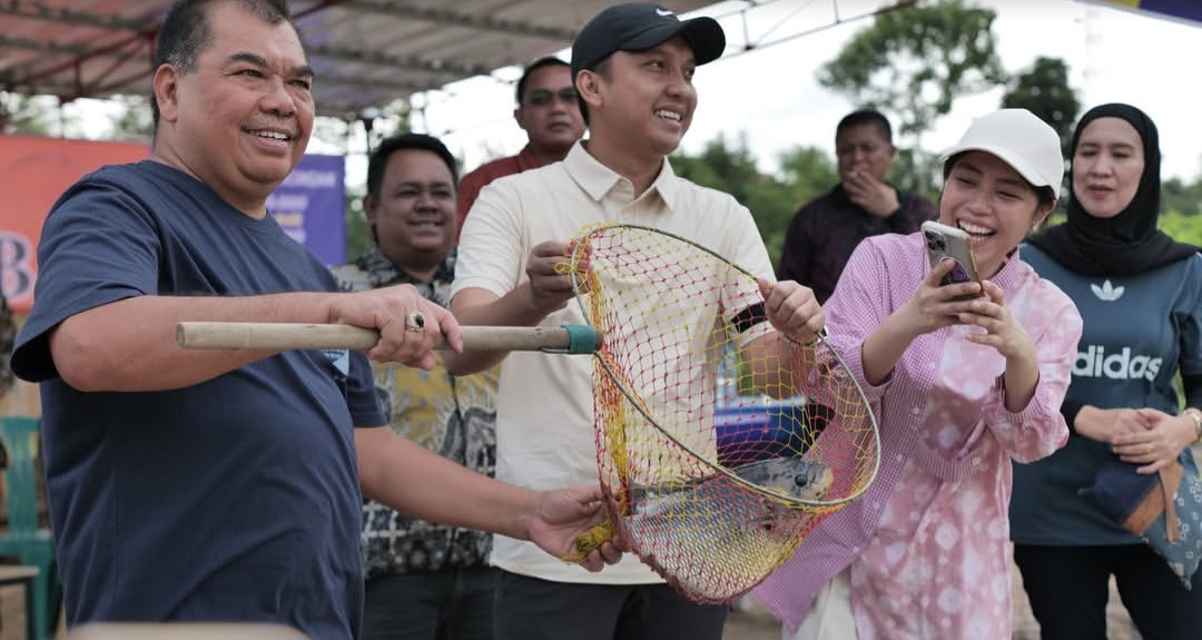 Ada Kolam Pemancingan Baru, Diresmikan Oleh Bupati Ogan Ilir, Ini Lokasinya