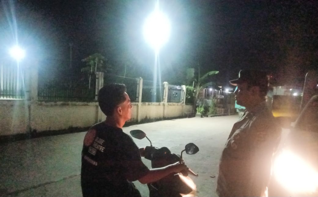 Bulan Suci Ramadhan, Polsek Pemulutan Ogan Ilir Intensifkan Patroli Wilayah pada Malam Hari