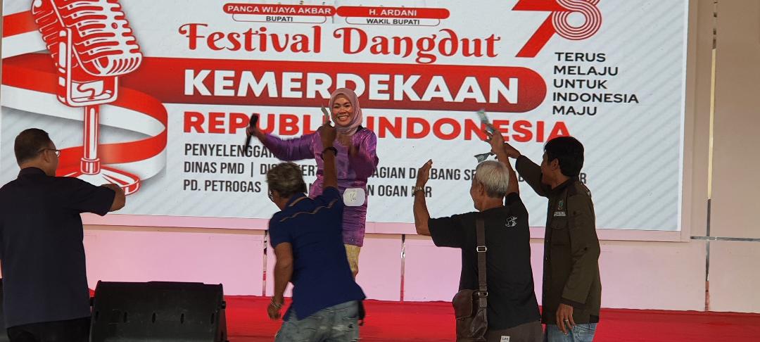 Hetty Arnita Utusan PWI Ogan Ilir Di Prediksi Masuk Nominasi Festival Dangdut