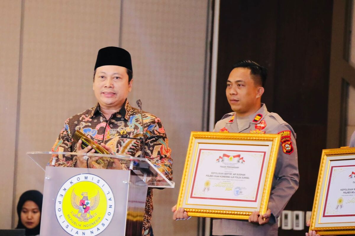 Kapolsek Air Sugihan OKI Masuk 10 Besar Kompolnas Award 2024, ini Harapannya