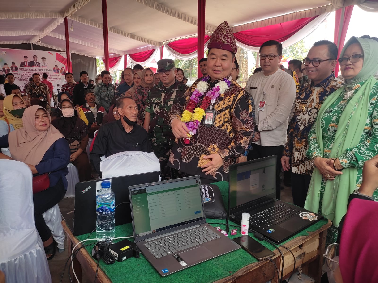 Pelayanan Bersama di Pemkab Banyuasin Curi Apresiasi Dirjen Dukcapil Kemendagri