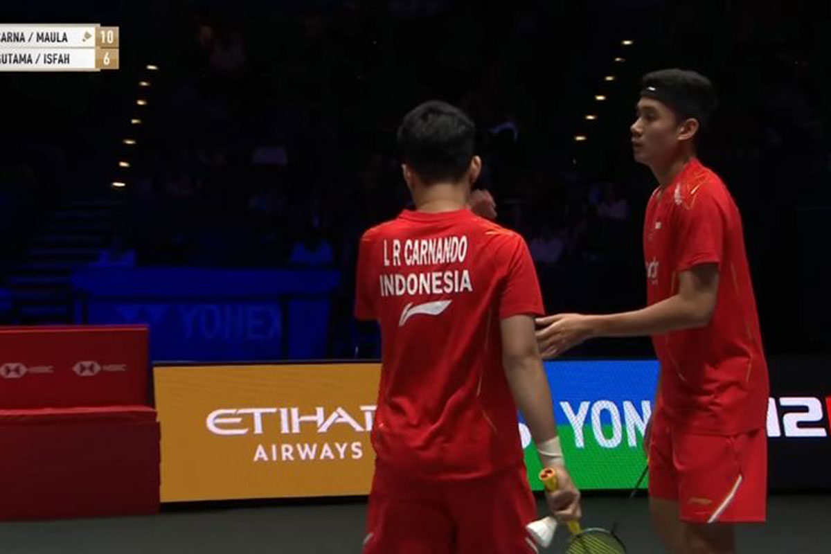 Derbi Indonesia Semifinal Ganda Putra All England 2025 Milik Leo/Bagas, Rotasi 2 Pemain Sempurna