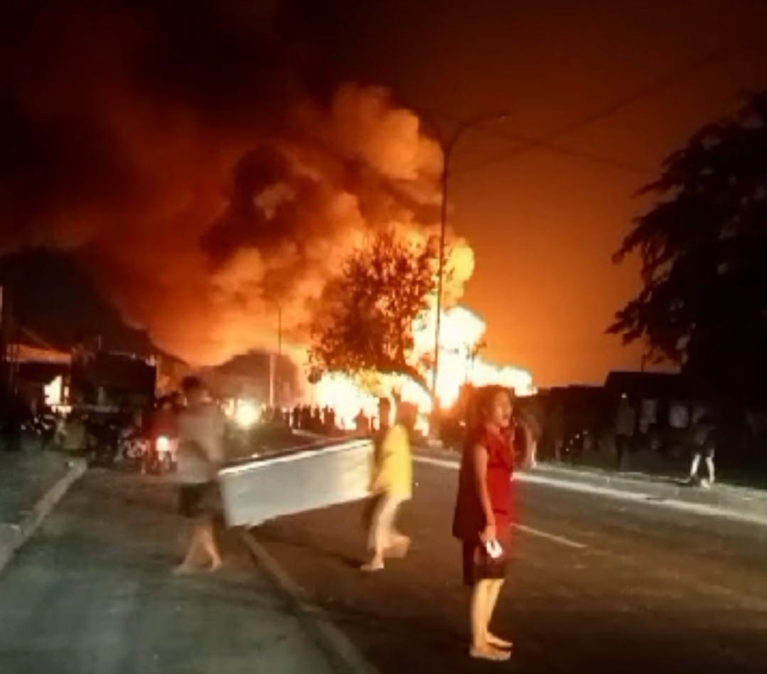 22 Rumah di Desa Ibul Besar Ogan Ilir, Luluh Lantak Si Jago Merah 