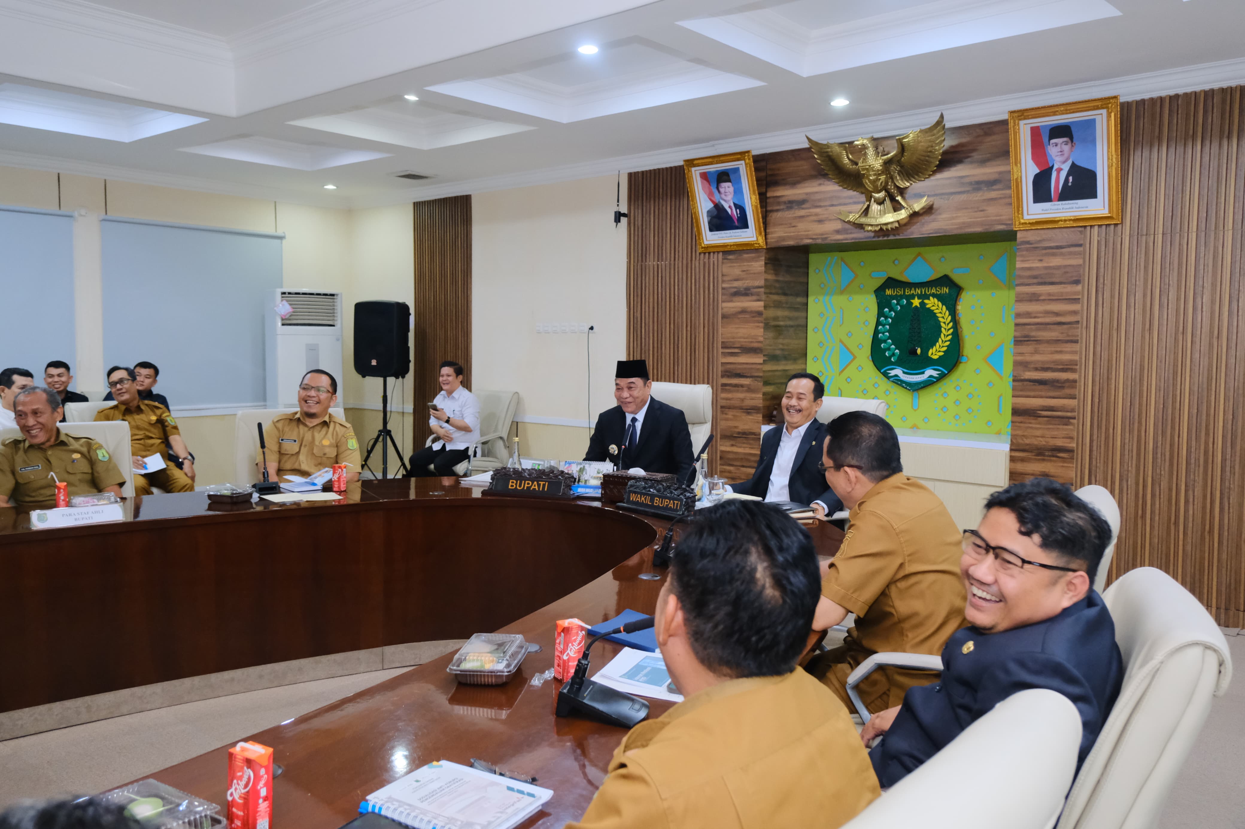 Pimpin Rapat Staf, Bupati Muba Ingatkan Pejabat