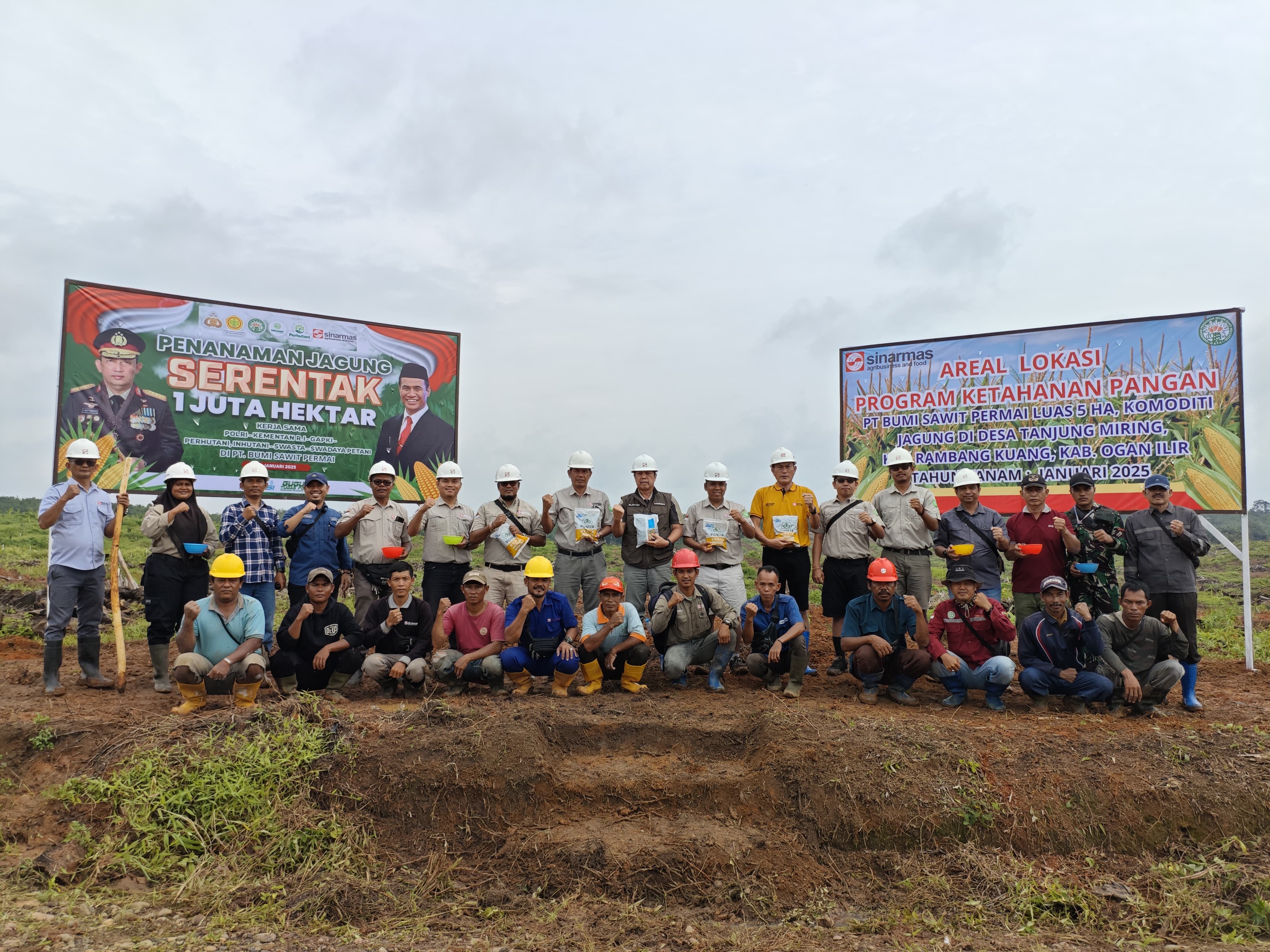 Penanaman Jagung Serentak 1 Juta Hektar Tahun 2025 Di Seluruh Polda Kewilayahan