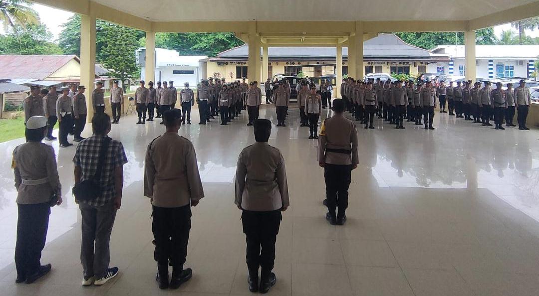 Polres Ogan Ilir Siagakan Personilnya, Hadapi Hari Buruh 1 Mei  2023