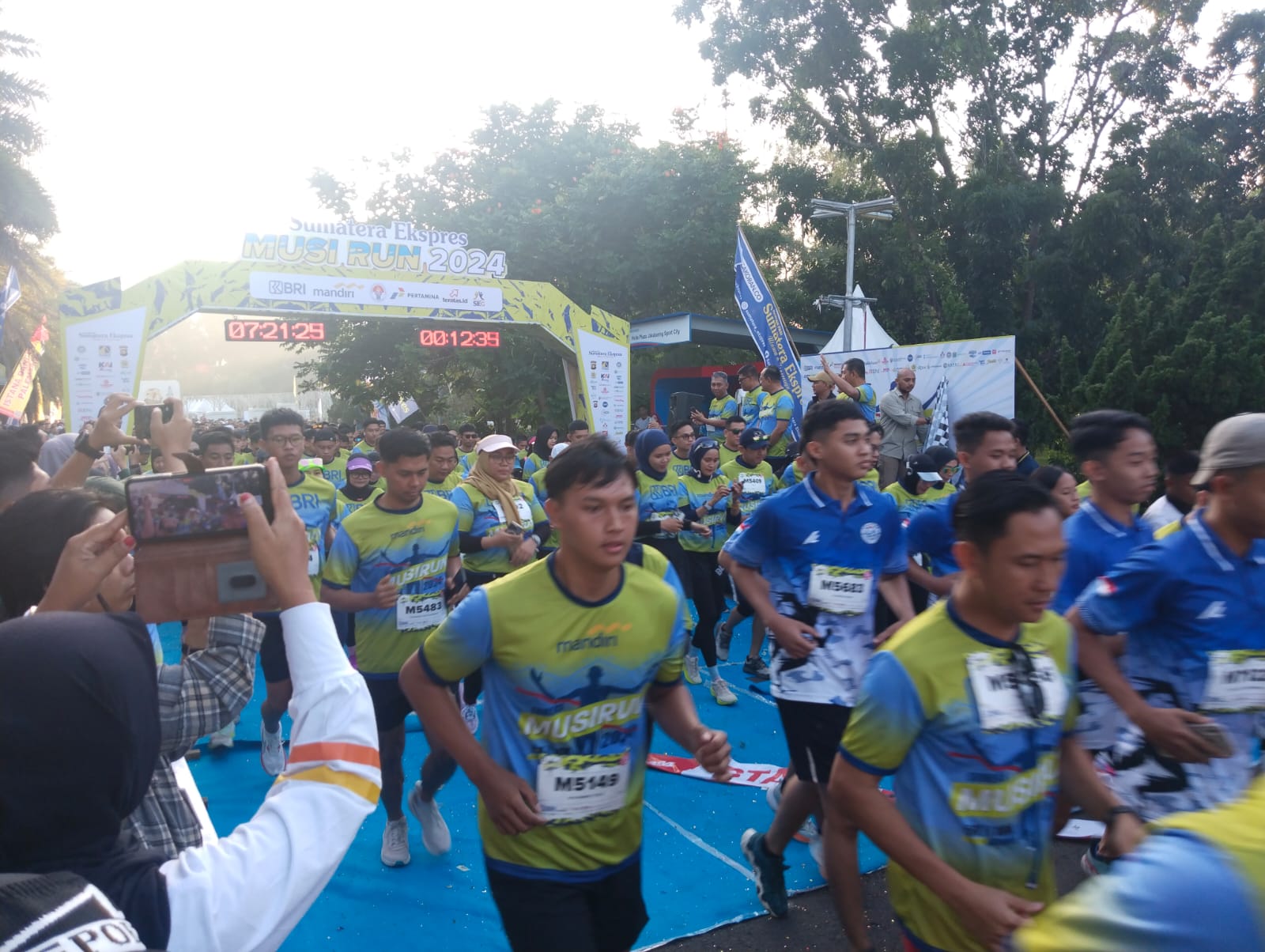 2.000 Runners Ikuti Sumatera Ekspres Musi Run 2024