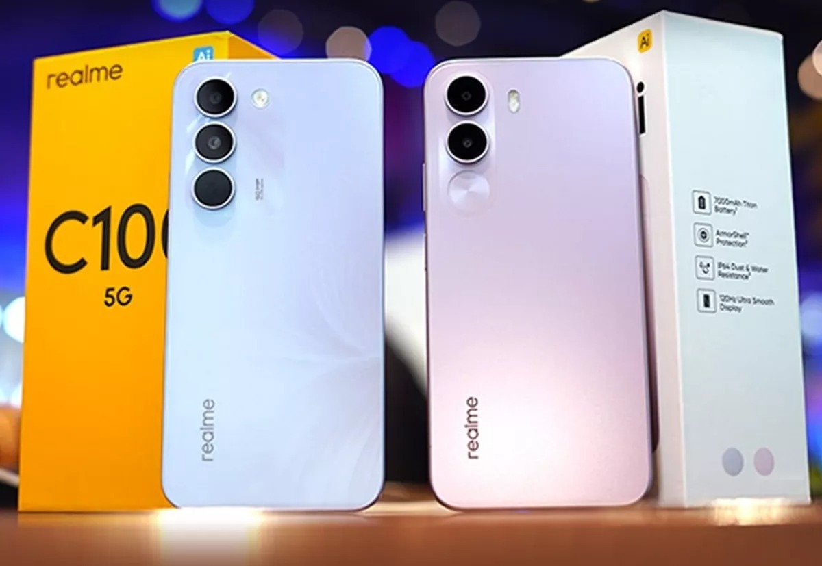 Realme C100 4G Meluncur : Tawarkan Baterai 8.000 mAh dengan Pengisian Cepat 45 Watt